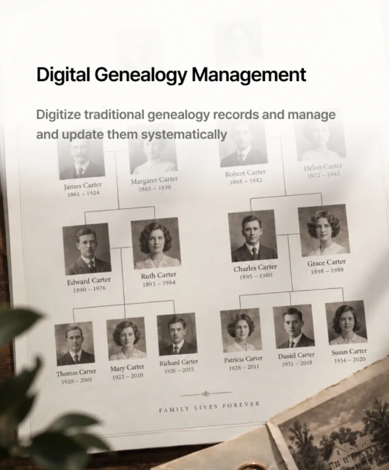 Smart Genealogy screen 1