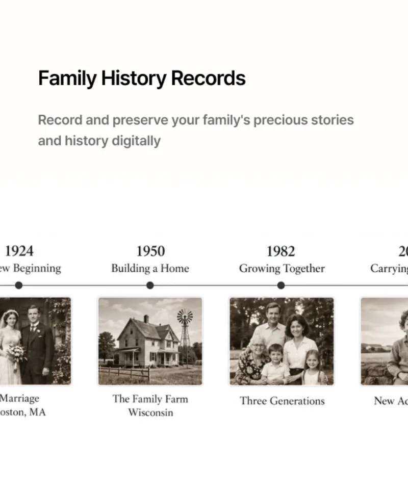 Smart Genealogy screen 2